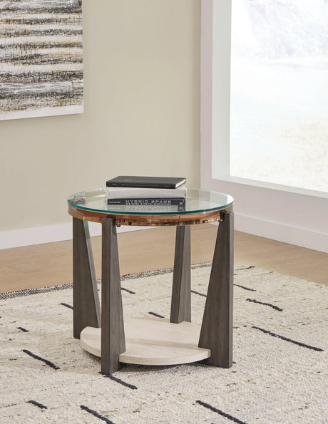 Frazwa Multi End Table by Ashley at Eve Furniture