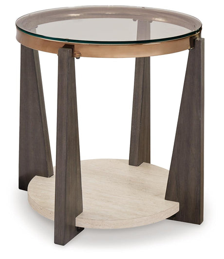 Frazwa Multi End Table by Ashley at Eve Furniture
