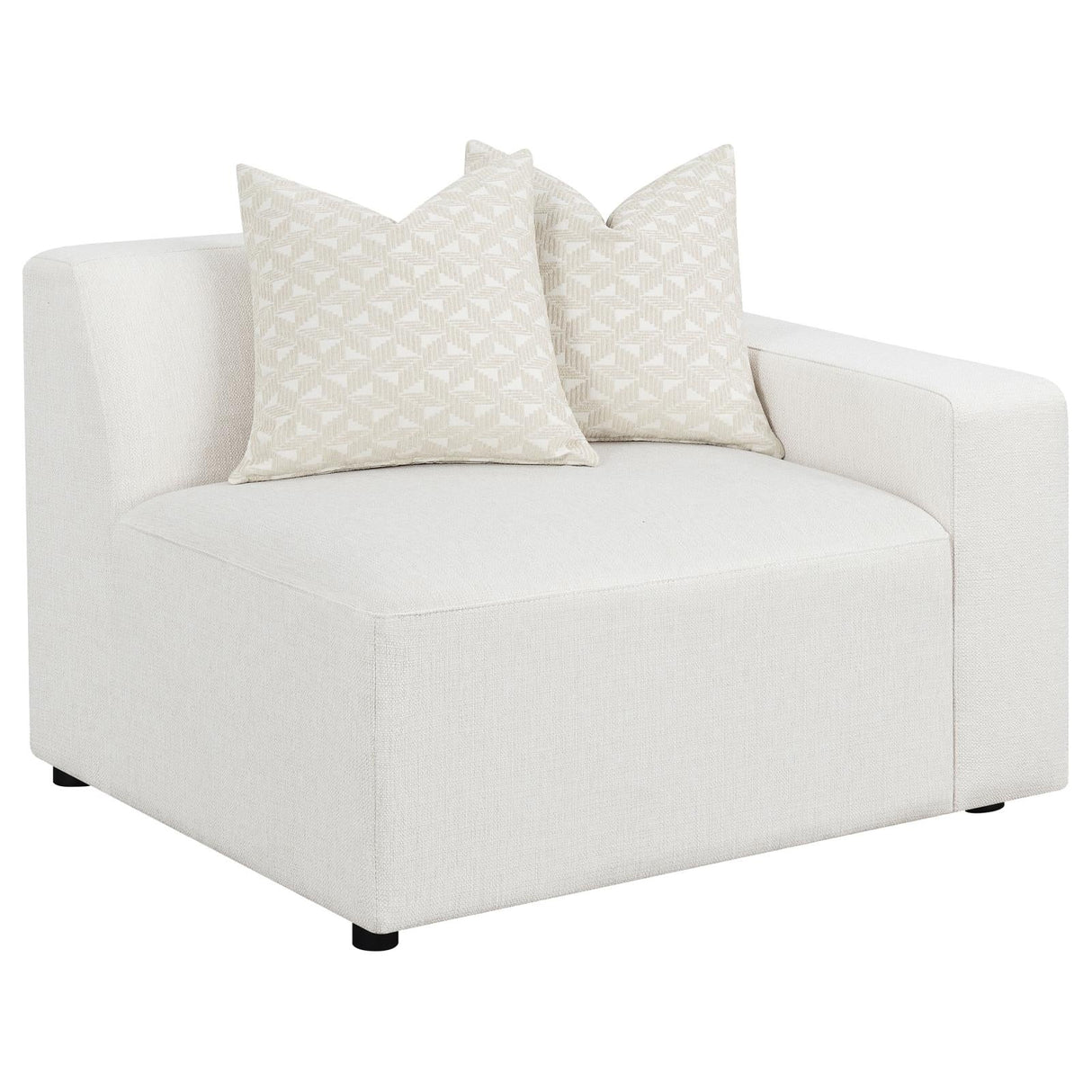 Freddie 6-piece Upholstered Modular Sectional Pearl