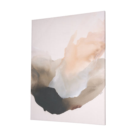 Free Beginnings by Ira Havuka a Hand Embellished Textured Canvas by Mercana at Eve Furniture