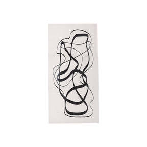 Free Lines Creamy by Mercana Studio a Hand Embellished Textured Canvas by Mercana at Eve Furniture