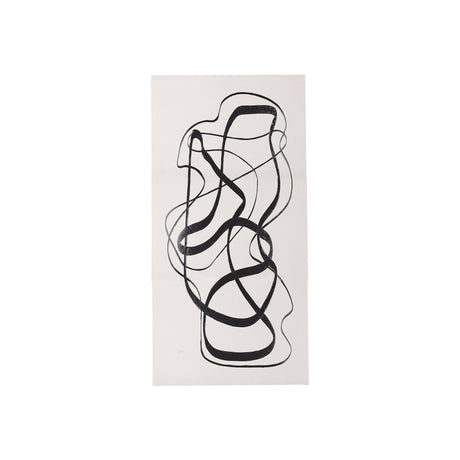 Free Lines Creamy by Mercana Studio a Hand Embellished Textured Canvas by Mercana at Eve Furniture