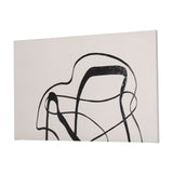 Free Lines Creamy (Set of 3) by Mercana Studio a Hand Embellished Textured Canvas by Mercana at Eve Furniture