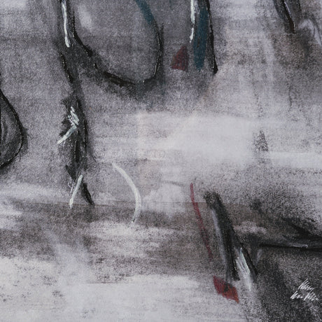 Free Style by Chad Warren a Hand Embellished Framed Print under Glass by Mercana at Eve Furniture