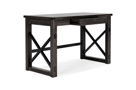 Freedan Grayish Brown 48" Home Office Desk by Ashley at Eve Furniture