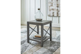 Freedan Grayish Brown Coffee Table and 2 End Tables by Ashley at Eve Furniture