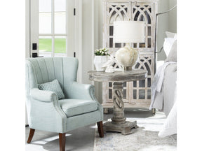Freeman Brown Accent Table by Crestview at Eve Furniture