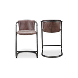 Freeman Brown Counter Stool (Set of 2)