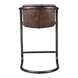 Freeman Brown Counter Stool (Set of 2) by Moe's Home at Eve Furniture