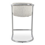 Freeman Chrome Frame Counter Stool (Set of 2) by Moe's Home at Eve Furniture