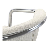 Freeman Chrome Frame Counter Stool (Set of 2) by Moe's Home at Eve Furniture