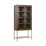 Freemont Display Cabinet - Kona Brown by Classic Home at Eve Furniture