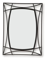 Freenville Black Accent Mirror by Ashley at Eve Furniture