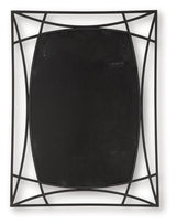 Freenville Black Accent Mirror by ASHLEY FURNITURE at Eve Furniture