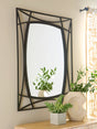 Freenville Black Accent Mirror by ASHLEY FURNITURE at Eve Furniture