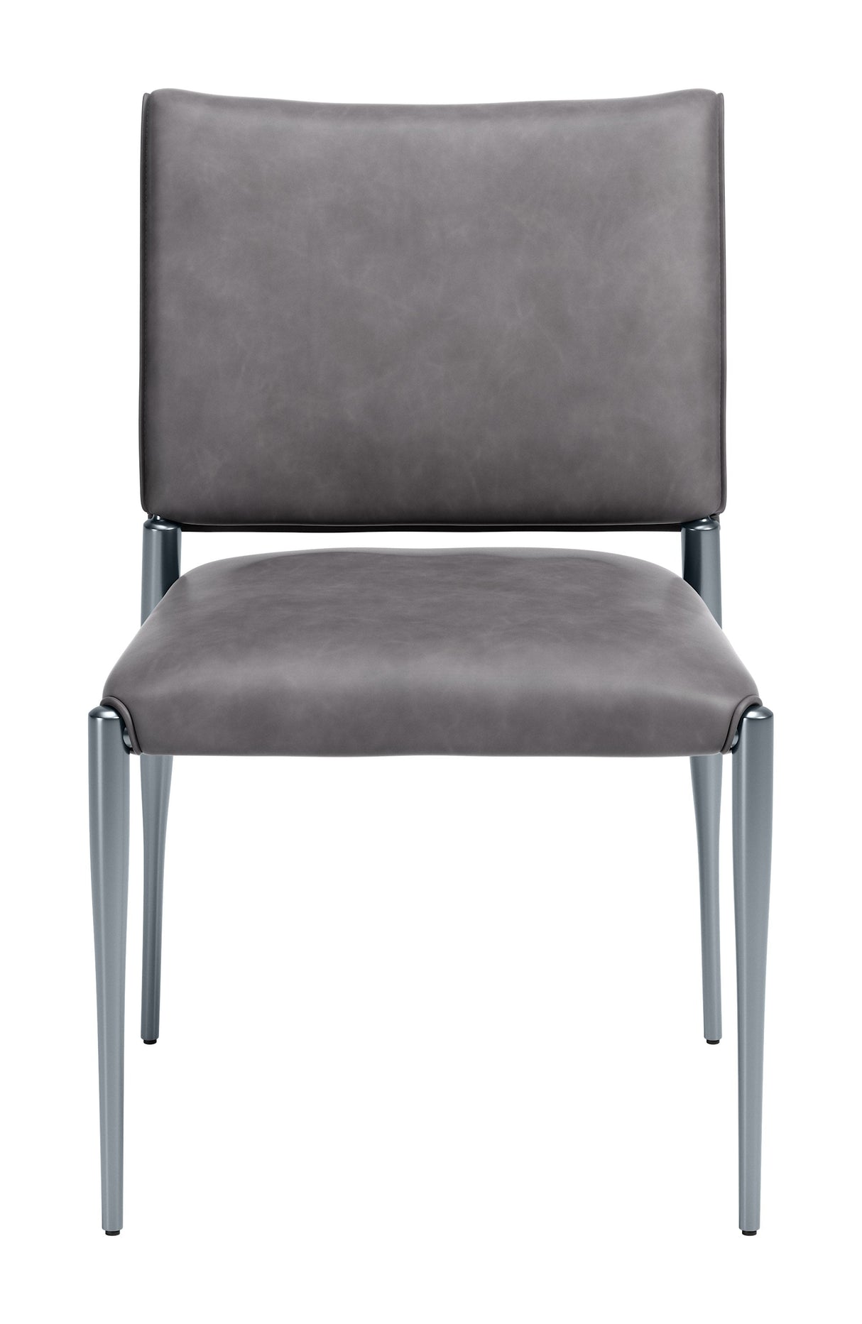 Freesia Charcoal Gray Dining Chair (Set of 2) by Zuomod at Eve Furniture