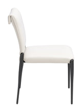 Freesia White Dining Chair (Set of 2) by Zuomod at Eve Furniture