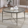 Freja Silver Coffee Table by Furniture of America at Eve Furniture
