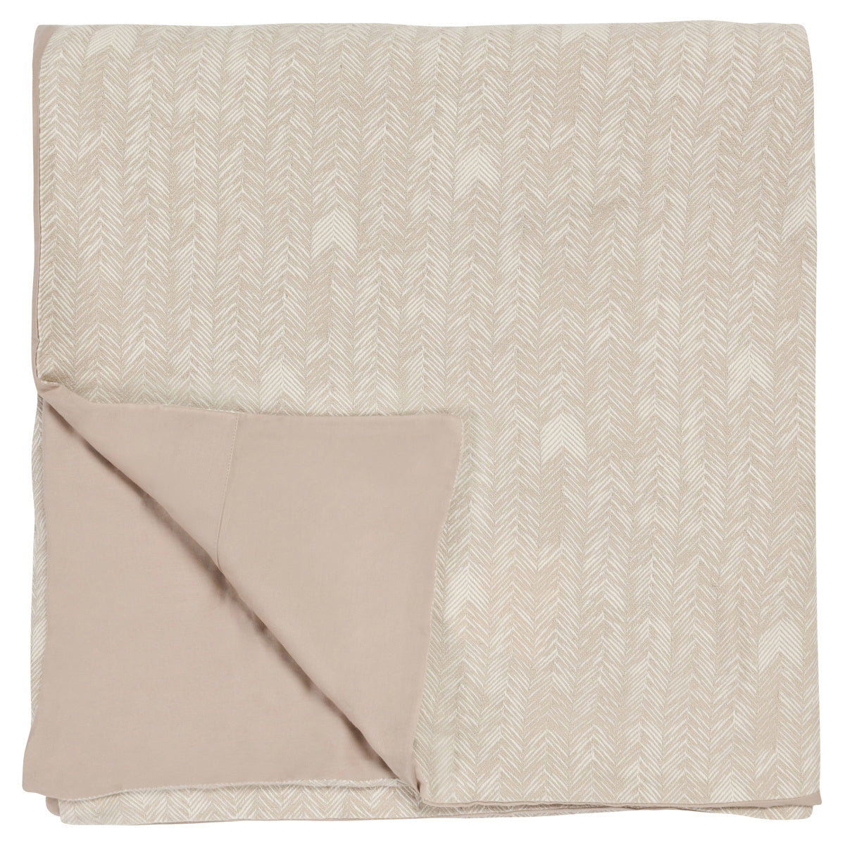French Herringbone Natural Duvet Collection by Classic Home at Eve Furniture