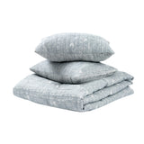 French Herringbone Storm Comforter Collection by Classic Home at Eve Furniture
