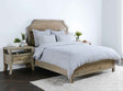 French Herringbone Storm Duvet Collection by Classic Home at Eve Furniture