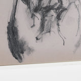 Frenchton by Mercana Studio Hand-Embellished Framed Artwork Matted under Glass by Mercana at Eve Furniture