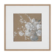 Fresh Flowers I by Mercana Studio Hand-Embellished Framed Artwork Matted under Glass by Mercana at Eve Furniture