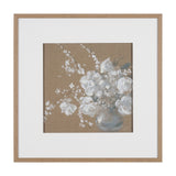 Fresh Flowers I by Mercana Studio Hand-Embellished Framed Artwork Matted under Glass by Mercana at Eve Furniture