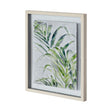 Fresh Unfolds II by Leah Rei a Hand Embellished Textured Framed Art Print Matted under Glass by Mercana at Eve Furniture