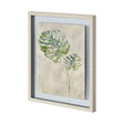 Fresh Unfolds III by Leah Rei a Hand Embellished Textured Framed Art Print Matted under Glass by Mercana at Eve Furniture