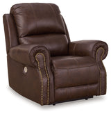 Freyeburg Walnut Power Recliner