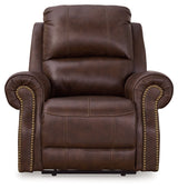 Freyeburg Walnut Power Recliner