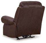 Freyeburg Walnut Power Recliner