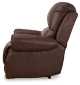 Freyeburg Walnut Power Recliner