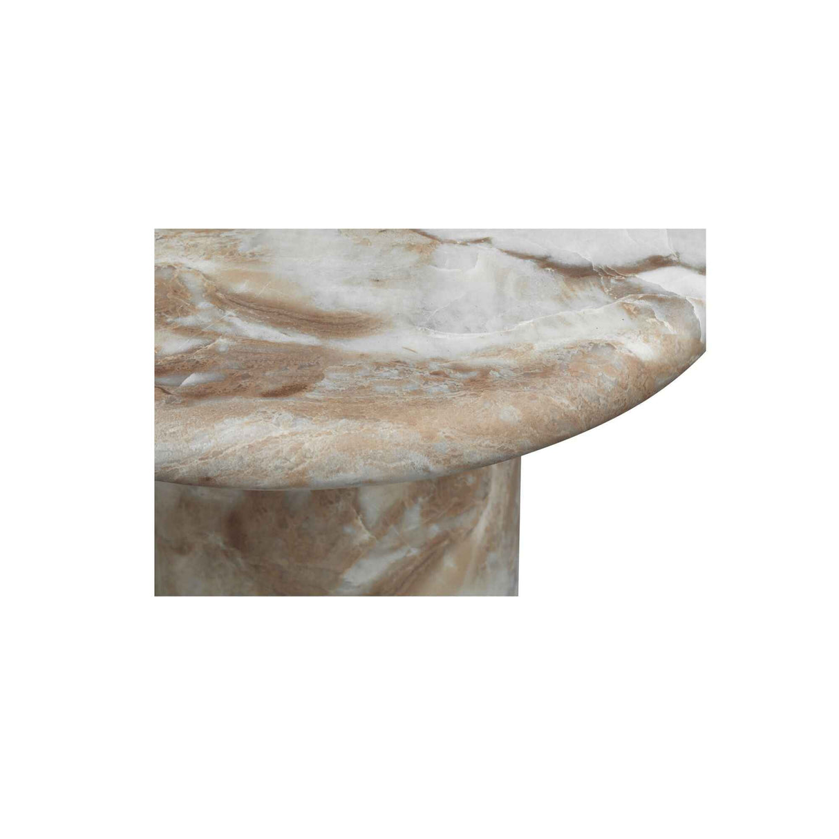 Frida Brown Outdoor Side Table