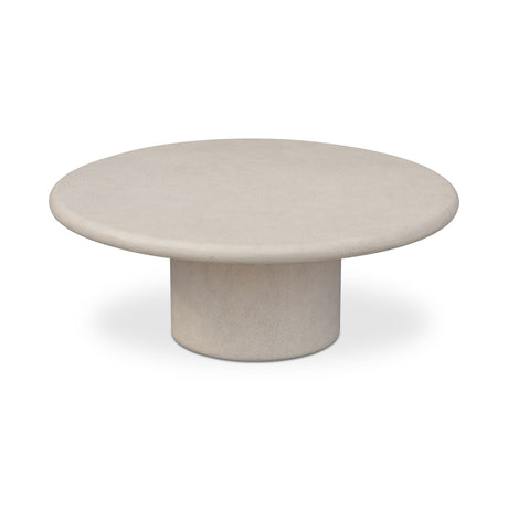Frida Cream Outdoor Coffee Table by MOES at Eve Furniture