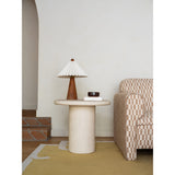 Frida Cream Outdoor Side Table by Moe's Home at Eve Furniture