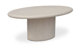 Frida Outdoor Dining Table Cream by Moe's Home at Eve Furniture
