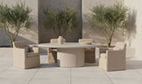 Frida Outdoor Dining Table Cream by Moe's Home at Eve Furniture