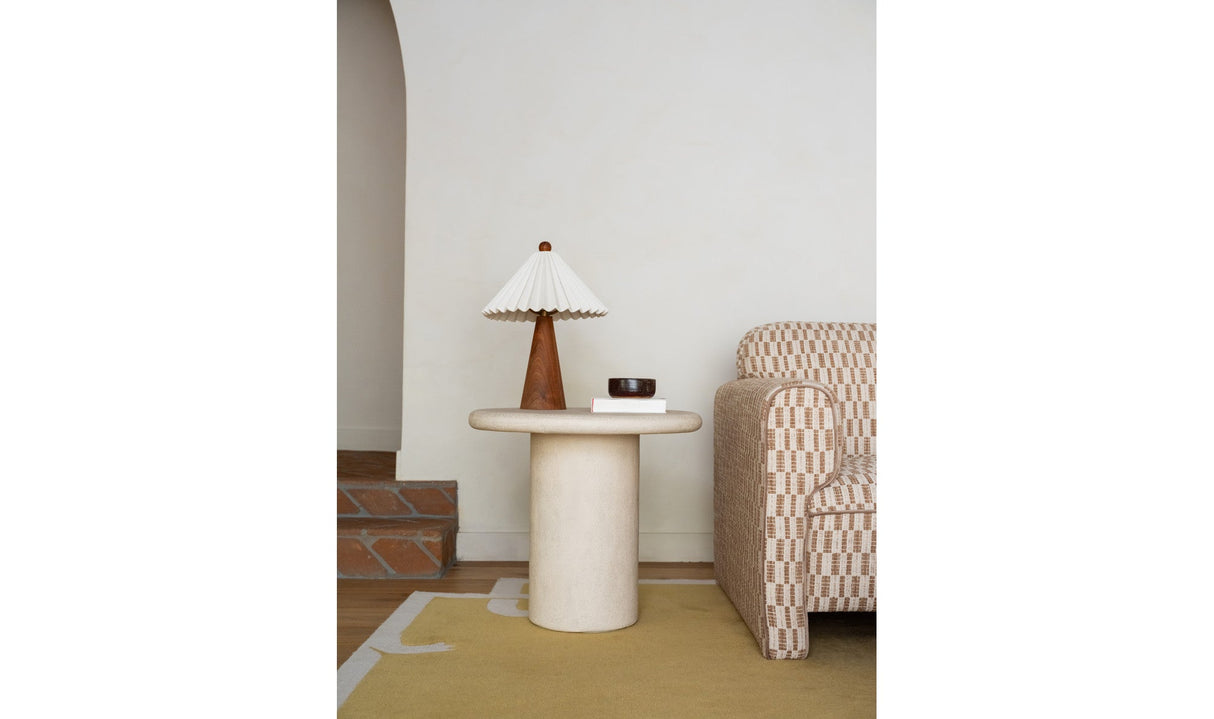 Frida Outdoor Side Table Cream by Moe's Home at Eve Furniture