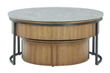 Fridley Gray/Brown/Black Nesting Coffee Table by Ashley at Eve Furniture