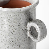 Frieda Large Freckled Gray Ceramic Jug by Mercana at Eve Furniture