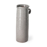 Frieda Large Freckled Gray Ceramic Jug by Mercana at Eve Furniture