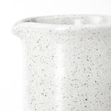 Frieda Small Freckled Gray Ceramic Jug by Mercana at Eve Furniture