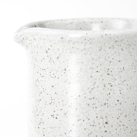 Frieda Small Freckled Gray Ceramic Jug by Mercana at Eve Furniture