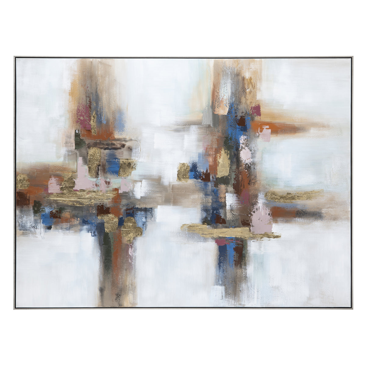 Frisco Blue/Rust Canvas by Crestview at Eve Furniture