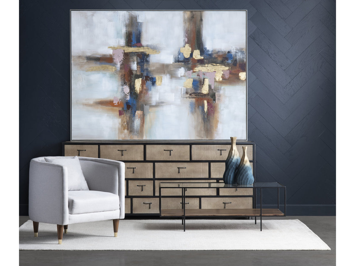 Frisco Blue/Rust Canvas by Crestview at Eve Furniture