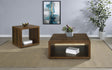 Frisco Dark Pine 2-Piece Coffee and End Table Set by Coaster at Eve Furniture