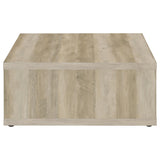 Frisco Distressed Pine 2-Piece Coffee and End Table Set by Coaster at Eve Furniture
