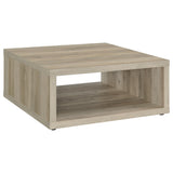 Frisco Distressed Pine 2-Piece Coffee and End Table Set by Coaster at Eve Furniture
